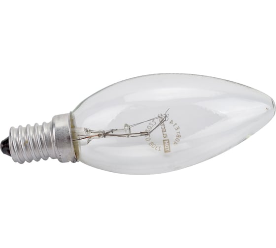 Лампа накаливания свеча прозрачная TDM ELECTRIC 40 Вт-230 В-Е14 SQ0332-0009
