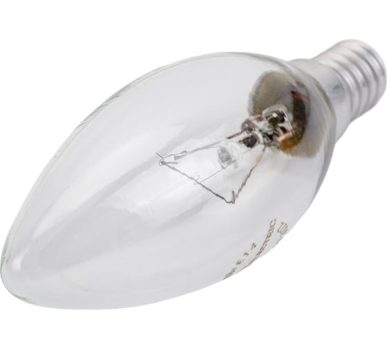 Лампа накаливания свеча прозрачная TDM ELECTRIC 40 Вт-230 В-Е14 SQ0332-0009