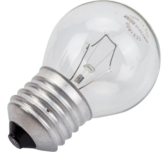 Лампа накаливания шар прозрачный TDM ELECTRIC 60 Вт-230 В-Е27 SQ0332-0004