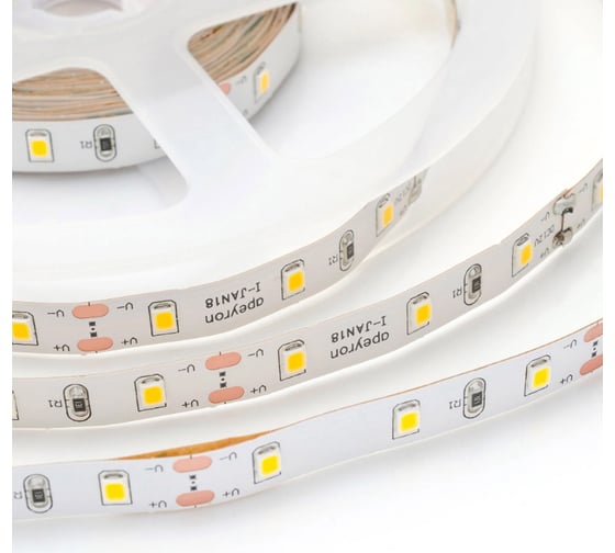 Светодиодная лента APEYRON 12В, 13Вт/м, smd5630 5м, теплый белый 66