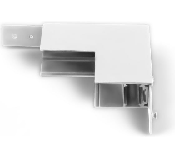Угловой внутренний коннектор Elektrostandard Slim Magnetic для накладного шинопровода (белый) a062191