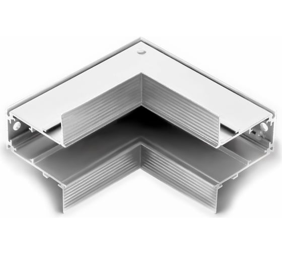 Угловой внутренний коннектор Elektrostandard Slim Magnetic для встраиваемого шинопровода (белый) a062189
