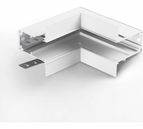 Угловой внутренний коннектор Elektrostandard Slim Magnetic для встраиваемого шинопровода (белый) a062189