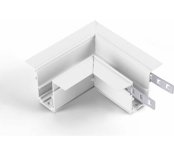 Угловой коннектор Elektrostandard Slim Magnetic для встраиваемого шинопровода (белый) a062193