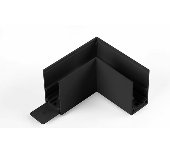 Угловой коннектор Elektrostandard Slim Magnetic для накладного шинопровода (черный) a062194
