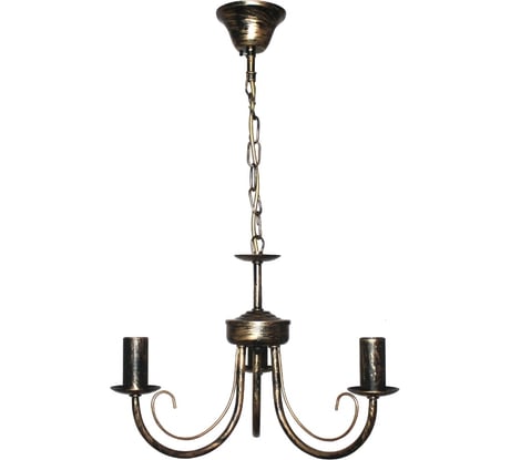 Светильник ЭЛЕТЕХ Рустика 234 черный, матовый, золото НСБ 01-3x60-147 Е14 ИУ 1005404272