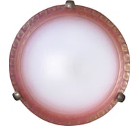 Светильник ЭЛЕТЕХ Роса 300 НПБ 01-2x60-139 М16 розовый /кл.бронз. ИУ 1005202498