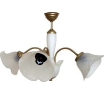 Светильник ЭЛЕТЕХ Минуэт НСБ 12-3x60 Люстра 3-х рожковая корпус бронзовый ГУ 1005403568