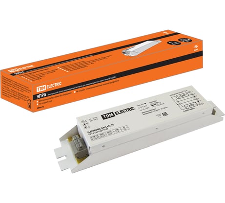 Электронный пускорегулирующий аппарат | дроссель TDM ELECTRIC EB-T8-236-EA2С SQ0339-0007