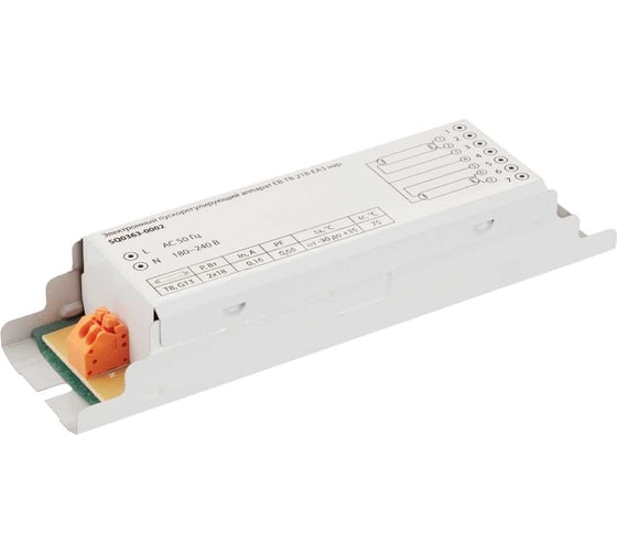 Электронный пускорегулирующий аппарат | дроссель TDM ELECTRIC EB-T8-218-EA3 SQ0363-0002 1