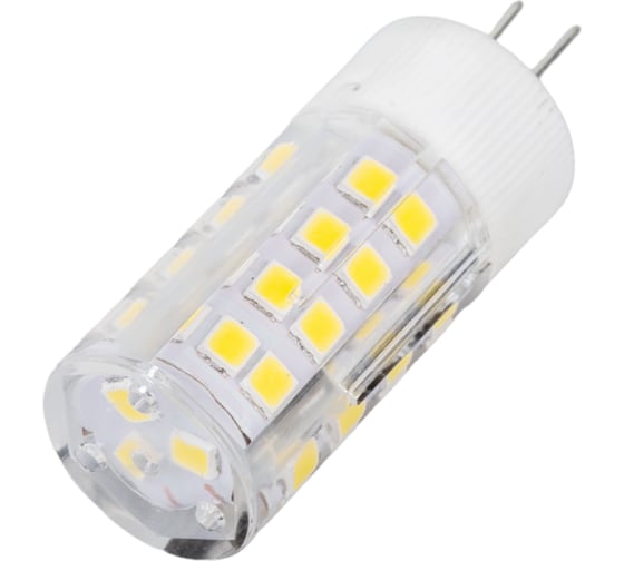 Светодиодная лампа КОСМОС 5Вт G4 12В 4500К, керамика, LksmLED5wJCG412v45