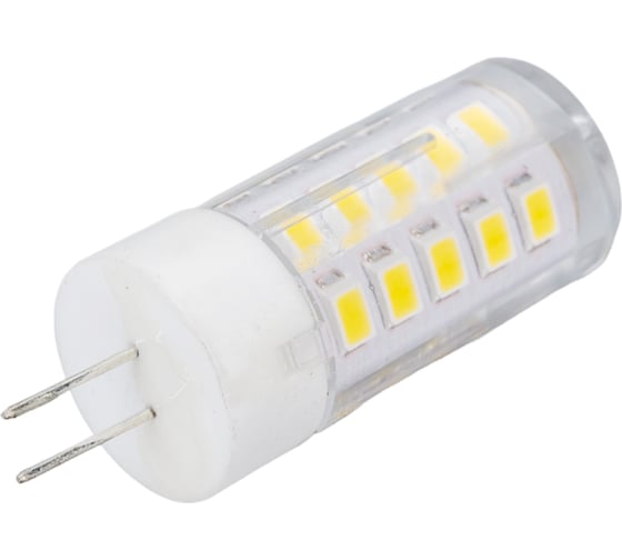 Светодиодная лампа КОСМОС 5Вт G4 220В 4500К, керамика, LksmLED5wJCG4220v45