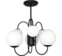 Подвесной светильник ЭЛЕТЕХ Тефия 261 черн. (Плафон 8728,8730) НСБ 01-6x40-101 ИМ 1005405126