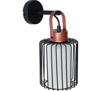 Настенный светильник ЭЛЕТЕХ Манго 511 черн.муар медь (Плафон 9001) НББ 01-60-166 Е27 [ИМ] 1005405090