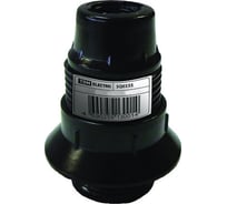 Карболитовый патрон с кольцом Е14, черный TDM ELECTRIC SQ0335-0004