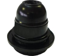 Карболитовый патрон с кольцом Е27, черный, Б/Н TDM ELECTRIC SQ0335-0012