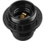 Карболитовый патрон с кольцом Е27, черный, Б/Н TDM ELECTRIC SQ0335-0012 1