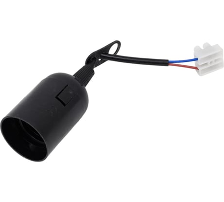 Подвесной патрон с клеммной колодкой Е27, черный TDM ELECTRIC SQ0335-0021