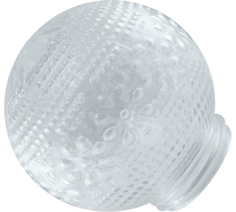 Рассеиватель шар-стекло прозрачный TDM ELECTRIC 62-010-А 85 Цветочек SQ0321-0010