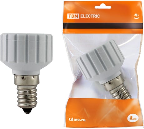 Переходник E14-GU10 TDM ELECTRIC SQ0335-1005