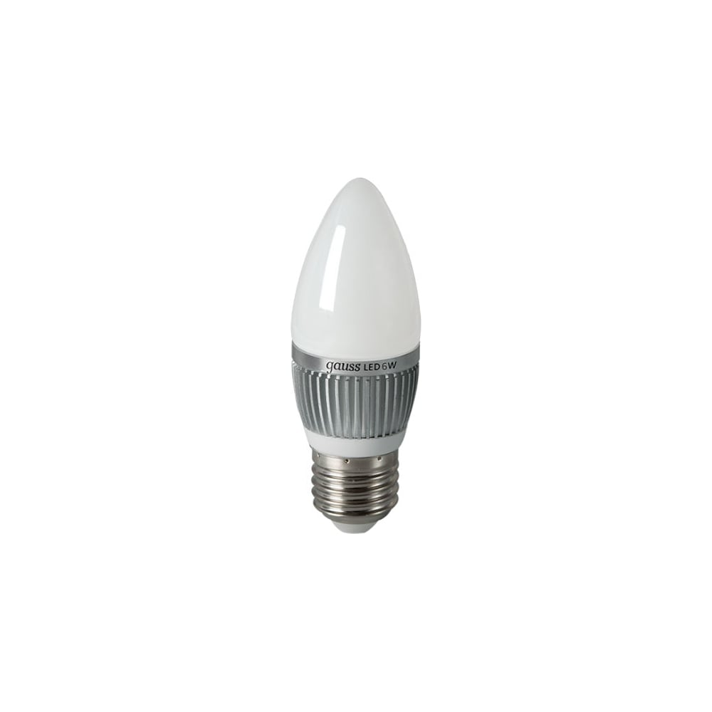 Светодиодная лампа LED 6W E27 4100K Gauss Candle EB103102206 - выгодная ...
