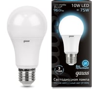 Светодиодная лампа Gauss LED Globe 10W E27 4100K LD102502210