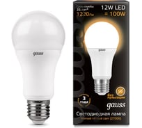 Светодиодная лампа Gauss LED Globe 12W E27 2700K LD102502112