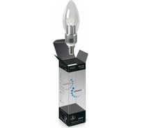 Диммируемая светодиодная лампа LED 5W E14 4100K Gauss Candle Crystal Clear HA103201205-D