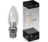Диммируемая светодиодная лампа LED 5W E27 2700K Gauss Candle Crystal Clear HA103202105-D 1