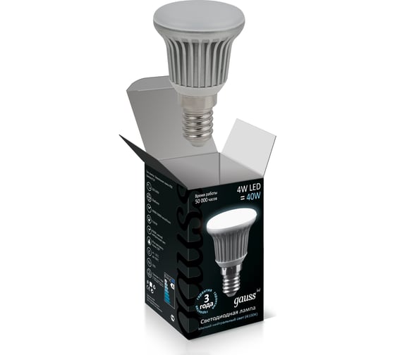 Зеркальная лампа Gauss LED R39 E14 4W 4100K FROST EB106001204