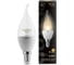 Светодиодная лампа Gauss LED Candle Tailed Crystal Clear E14 4W 2700K 104201104 1