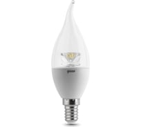Светодиодная лампа Gauss LED Candle Tailed Crystal Clear E14 4W 4100K 104201204