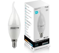 Светодиодная лампа Gauss LED Elementary Candle Tailed 6W E14 4100K LD34126