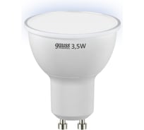 Софитная светодиодная лампа Gauss Elementary LED GU10 3.5W 4100K LD13624
