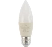 Светодиодная лампа СТАРТ в колбе свеча ECO LEDCandleE27 10*W 65
