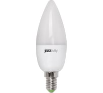 Светодиодная лампа Jazzway  PLED-DIM 9Вт C37 4000К нейтр. бел. 630лм E14 230В 50Гц 5035867