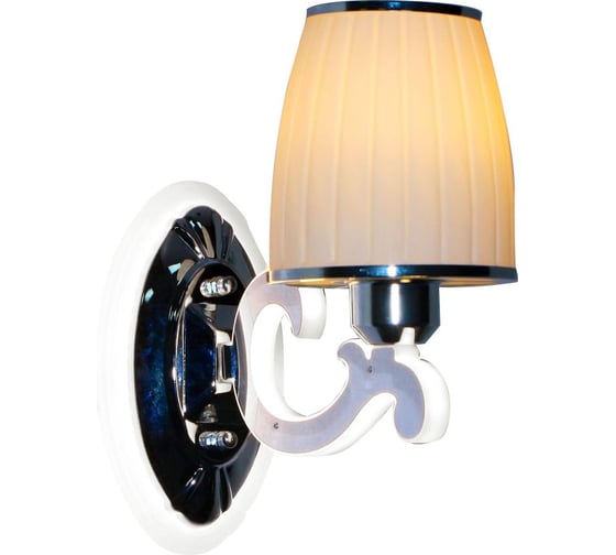 Настенный светильник Moderli Violetta 1 E27 60W хром белый V1130-1W 1