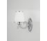 Настенный светильник Moderli Violetta 1 E27 60W хром белый V1130-1W 5