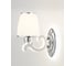 Настенный светильник Moderli Violetta 1 E27 60W хром белый V1130-1W 8