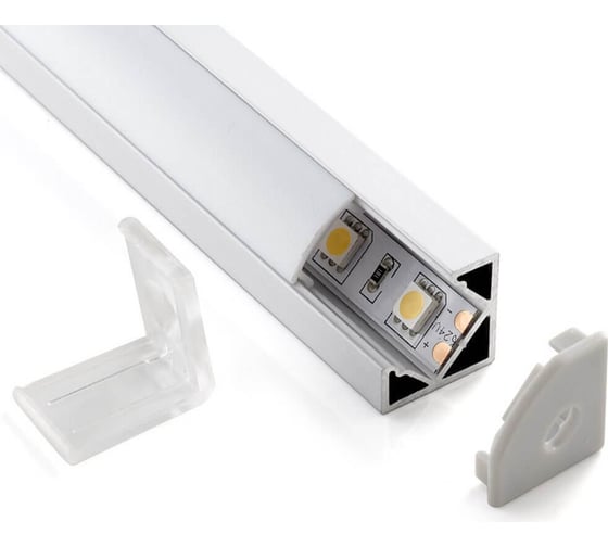 Угловой алюминиевый профиль для LED ленты Elektrostandard LL-2-ALP004 18,5mm a028280