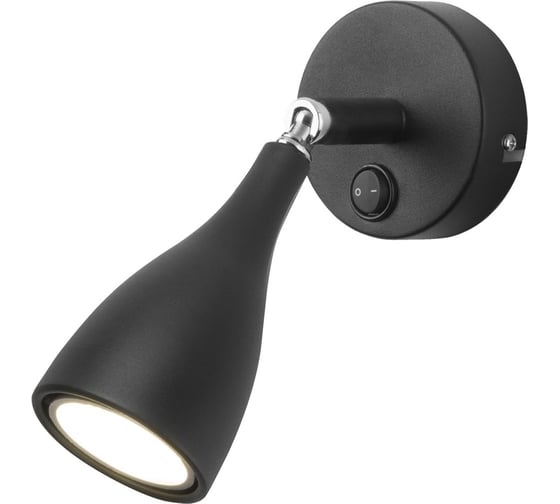 Настенный светильник Elektrostandard MRL 1008 Klio GU10 SW чёрный a047854 1