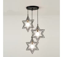 Подвесной светильник Мелодия Света A350-3 BK 000030601