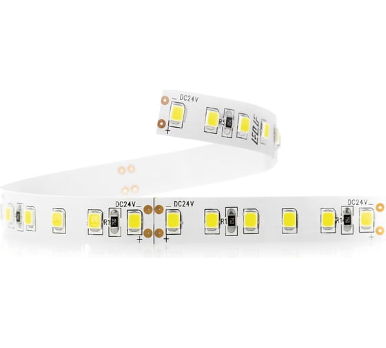 Светодиодная лента ELF 600SMD диодов (2835), 24В, 5м, ГИПЕР, белый теплый 2800-3300К -600SMD2835NWww-Hy24 ELF-600SMD2835NWww-Hy24
