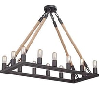 Подвесной светильник Мелодия Света A451-14 BK+BRN 000030580