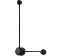 Настенный светодиодный светильник Moderli Provo черный металл, акрил V10521-WL