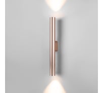 Настенный светодиодный светильник Elektrostandard langer матовое золото a061987