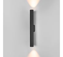 Настенный светодиодный светильник Elektrostandard langer черный a0619866