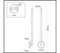 Настенный светильник ODEON LIGHT LED 1*10W ANTA 4392_14WL 4