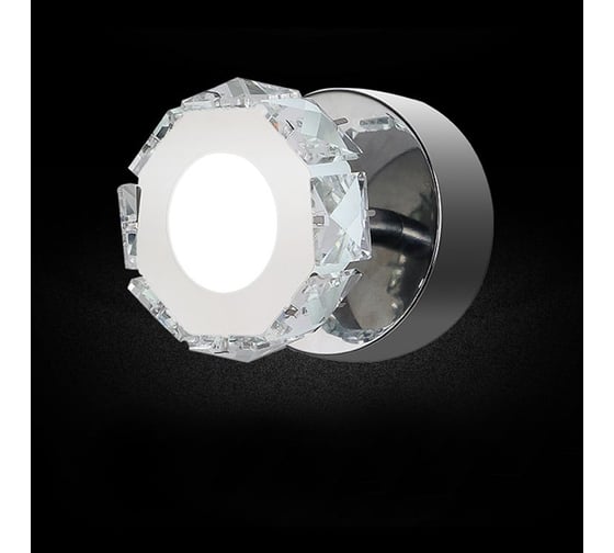 Настенный светодиодный светильник Moderli Luna LED 3W хром V1593-WL