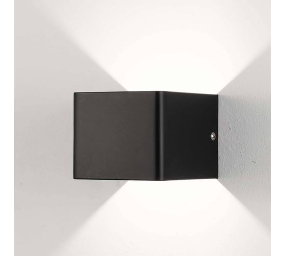 Настенный светодиодный светильник Moderli Slim LED 5W черный V1871-WL 1